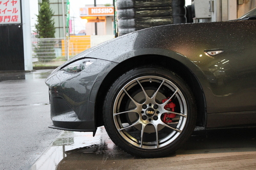 NDロードスターRFに BBS RF 装着。 | 鈴鹿店 | 店舗ブログ | タイヤ